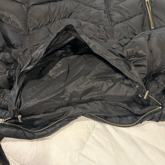 Chevron-quilted Down-filled Coat - Picture 11 of 11